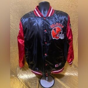 Atlanta Falcons Black and Red NFL Jacket